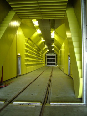 Оборудование для камеры испытаний железнодорожных вагонов