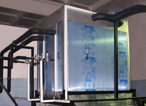 Подготовка «ледяной» воды для охлаждения молока