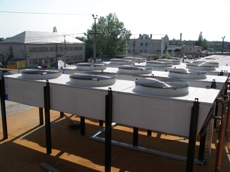 Холодоснабжение производственных цехов мясокомбината